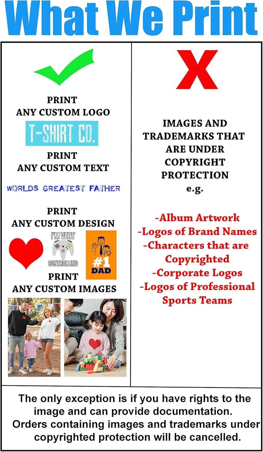 Add Your Own Text Design Custom Personalized Youth Kids T-Shirt Tee