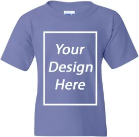 Add Your Own Text Design Custom Personalized Youth Kids T-Shirt Tee