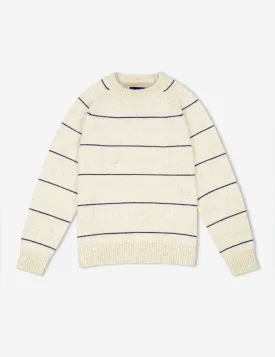 Altona Soft Knit - Natural/Navy