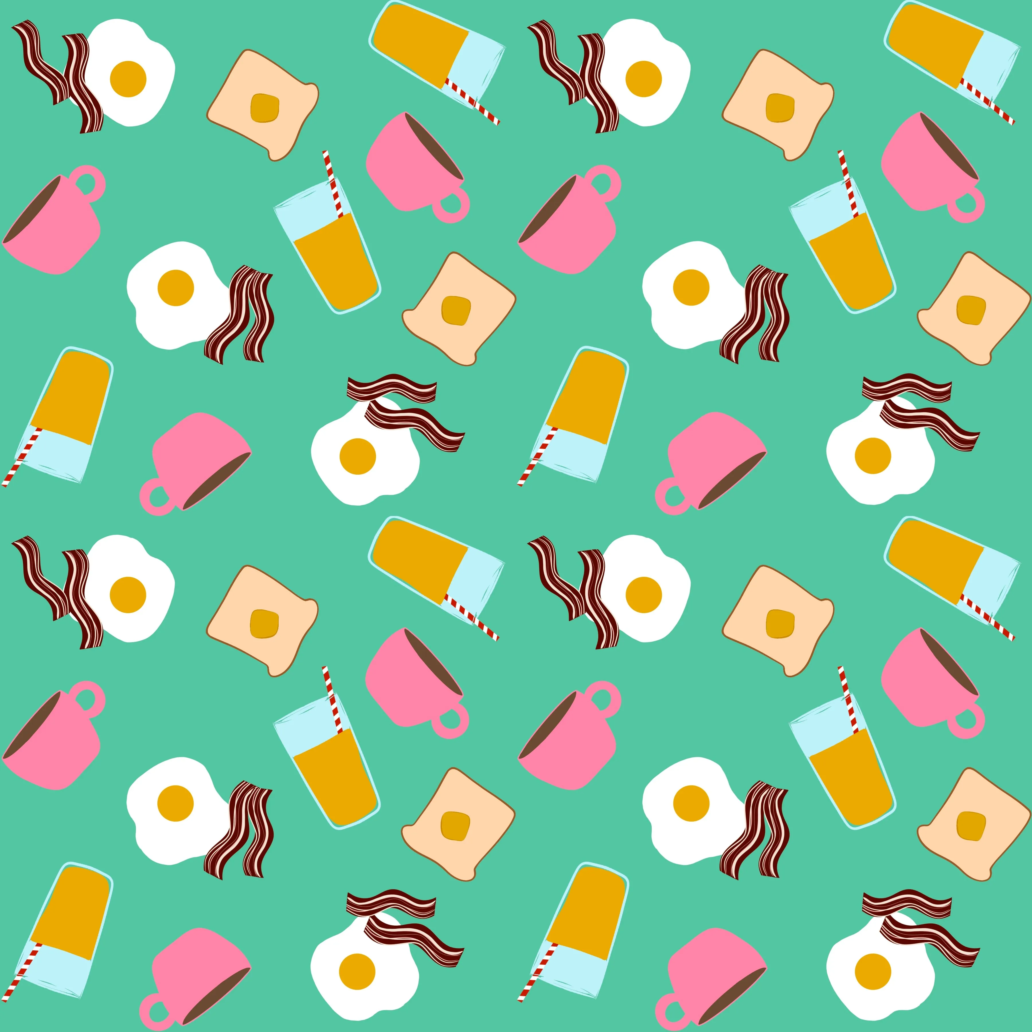 Bacon and Eggs - Sunny Side Up Collection