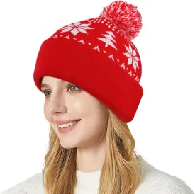 Bellar Women Winter Hats Beanie Cap Soft Knit Beanie Hats Warm and Durable Trendy Cute Chenille Knit Cap