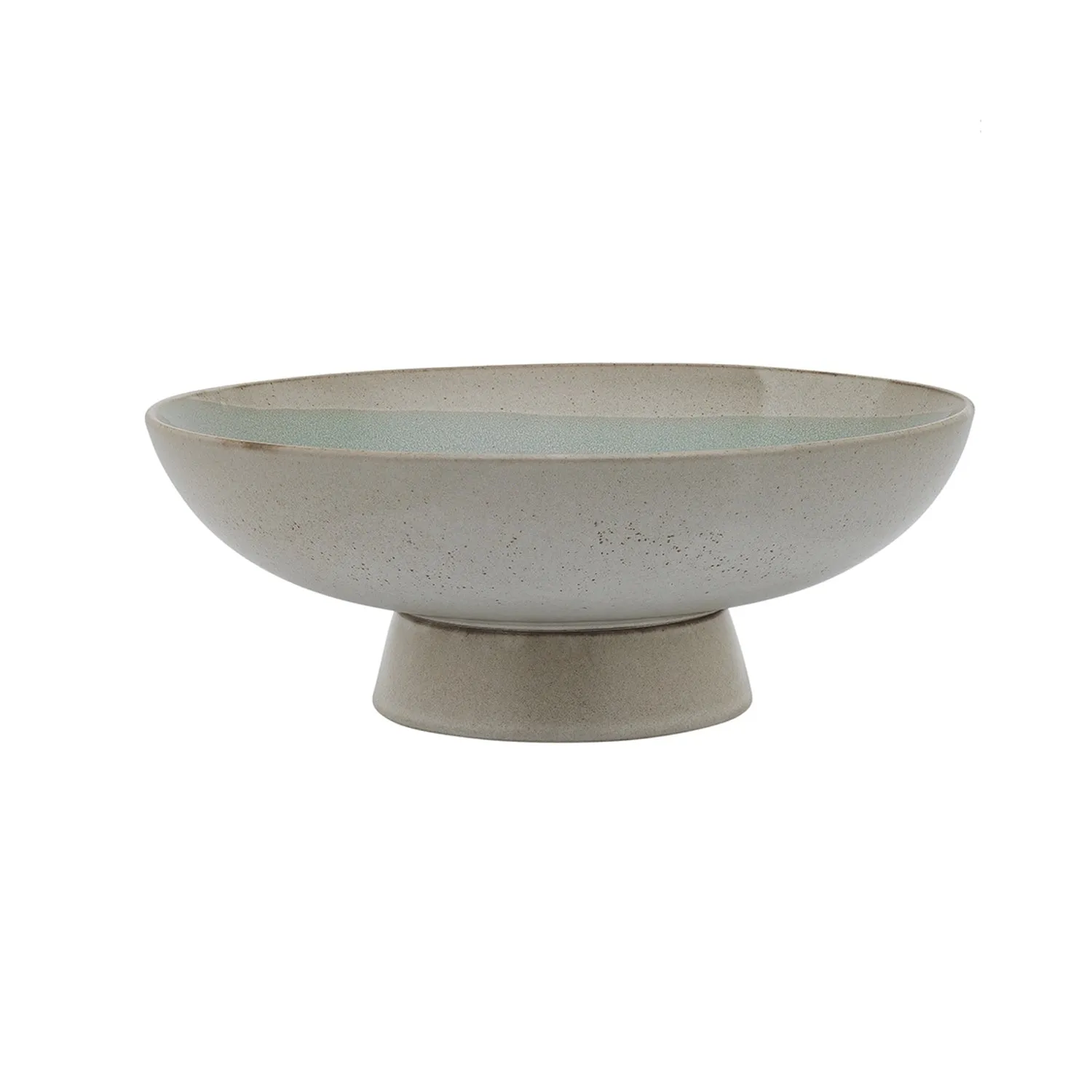 Bowl Footed Galet Sage