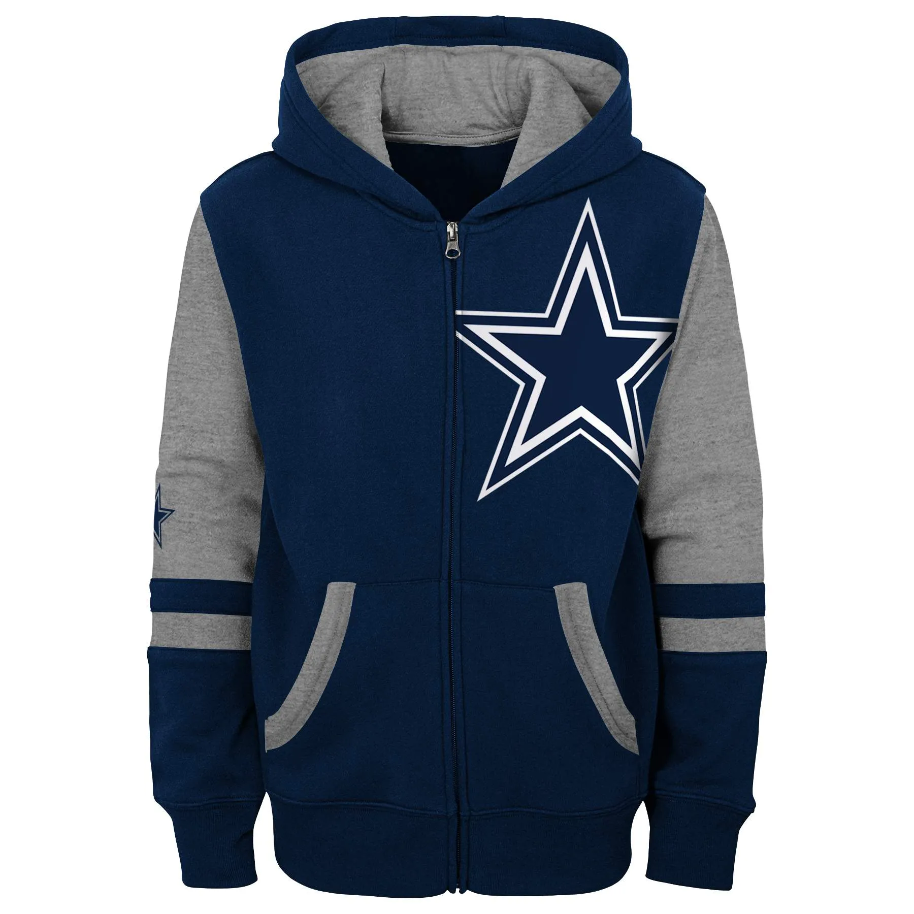 Cowboys Zip Up Sweatshirt