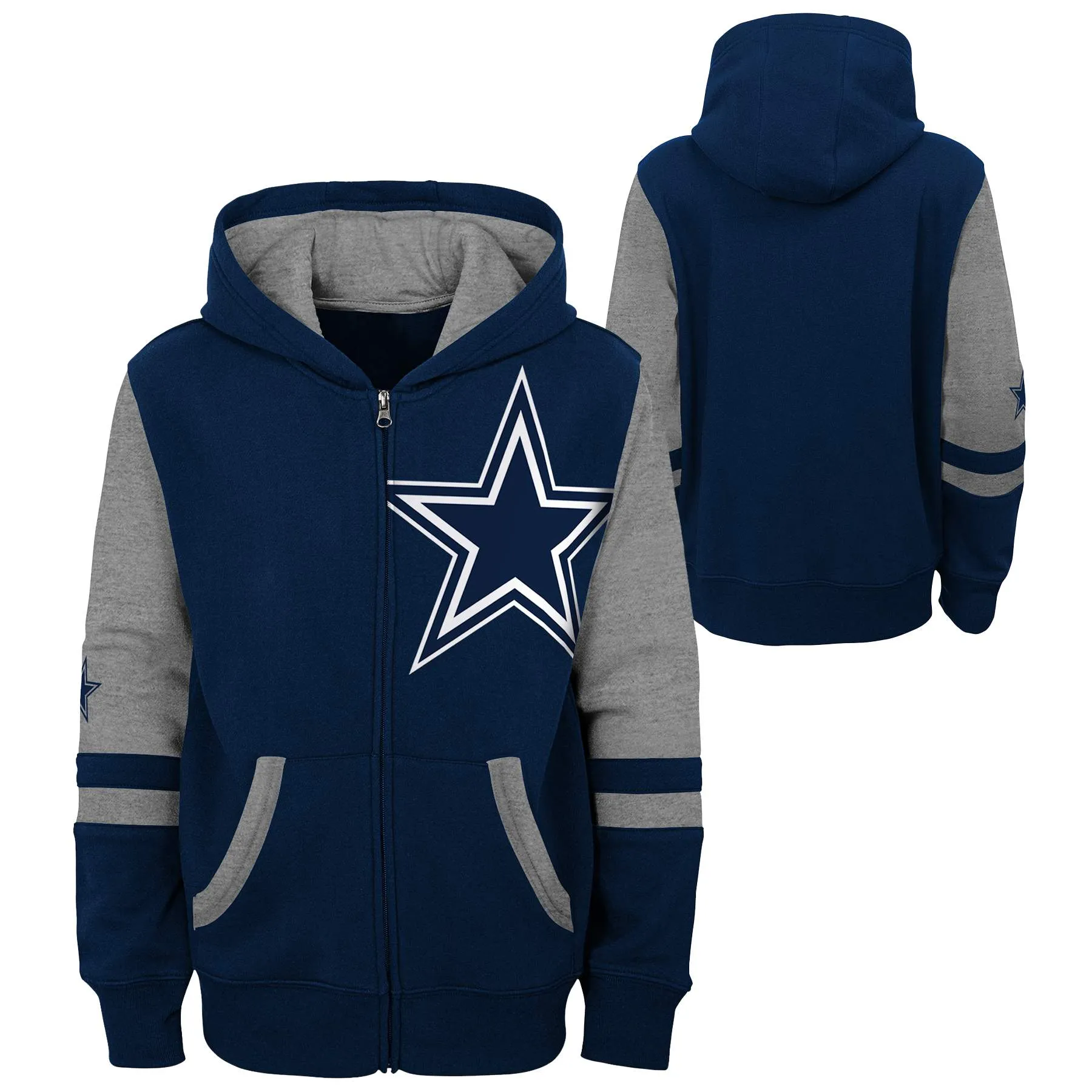 Cowboys Zip Up Sweatshirt