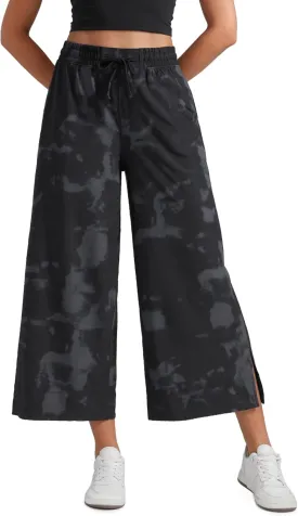 CRZ YOGA Lightweight Wide Leg Cropped Pants for Women 25" High Waisted Loose Casual Lounge Travel Work Sweatpants Summer CRZ YOGA Lightweight Wide Leg Cropped Pants for Women 25" High Waisted Loose Casual Lounge Travel Work Sweatpants Summer