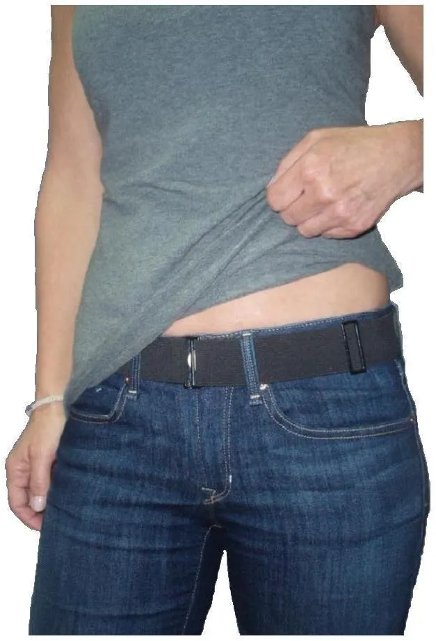 For Women The Original Elastic No Show Belt Invisible Belt With Premium Webbing Made In The USA