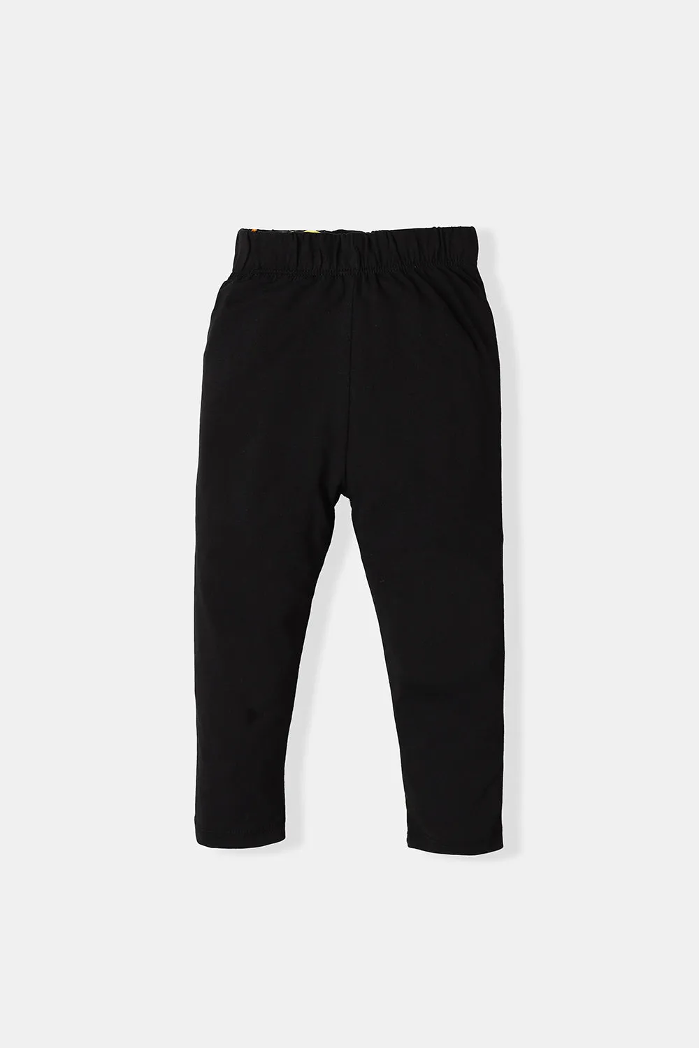 Girls Basic Black Tights