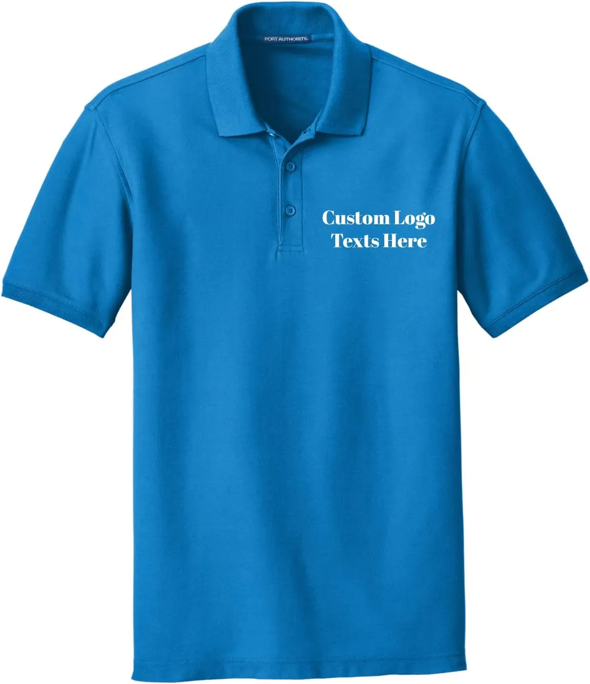 INK STITCH K100 Men Custom Stitching Embroidery Logo Text Design Your Own Core Pique Polo Shirts