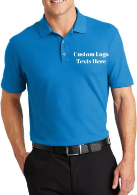 INK STITCH K100 Men Custom Stitching Embroidery Logo Text Design Your Own Core Pique Polo Shirts