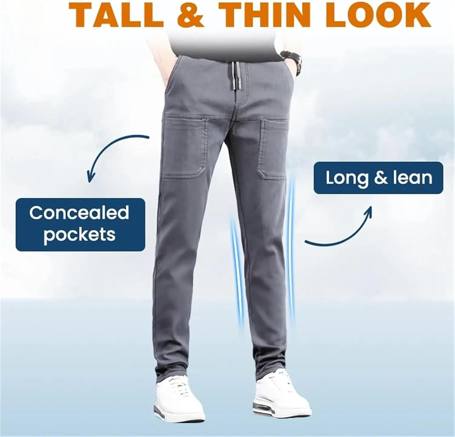 Mencomfy Cargo Pants, High Stretch Multi-Pocket Durable Cargo Pants for Men - Mencomfy Multipants, Comfort Meets Style
