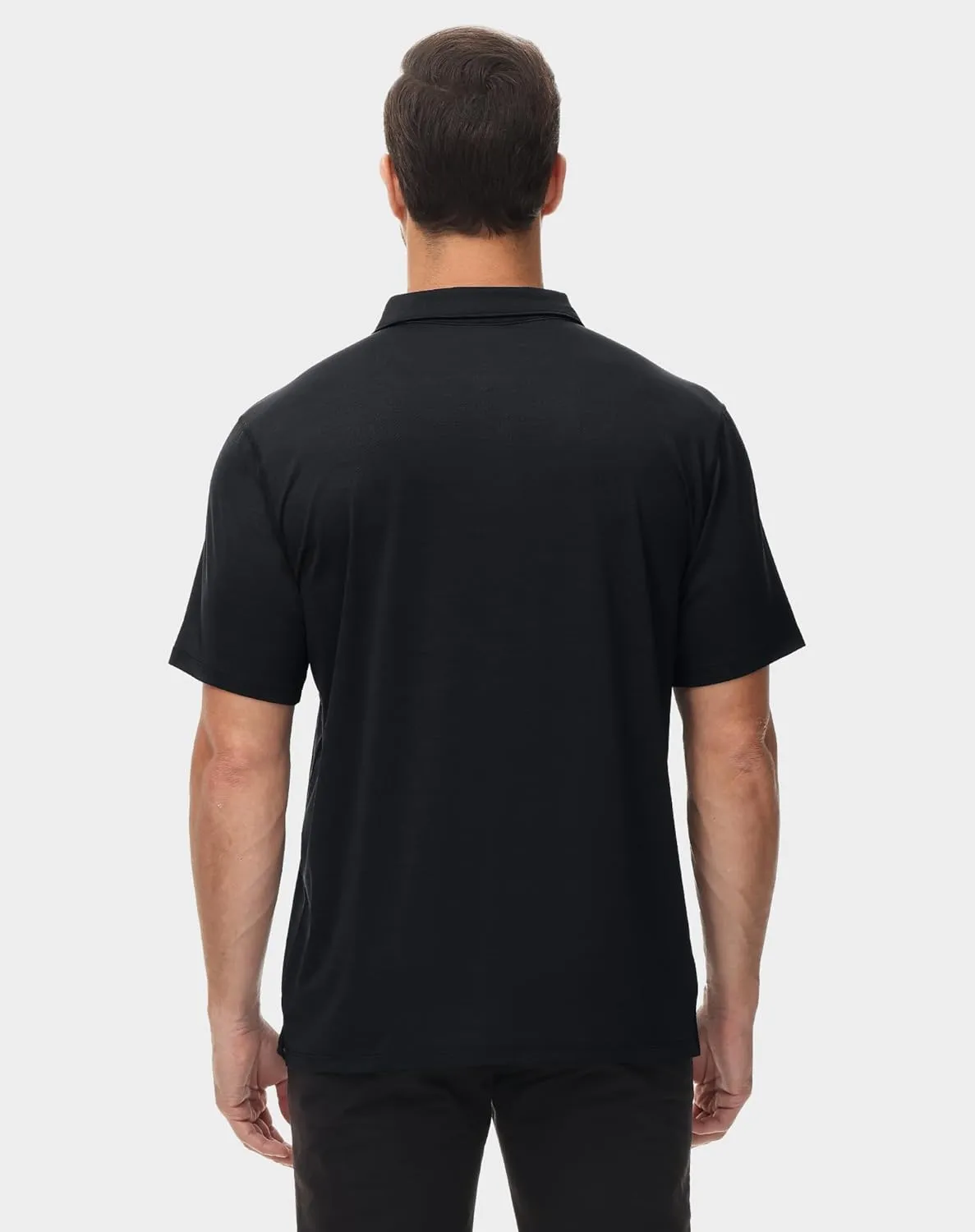 MIER Mens Polo Shirts Dry Fit Short Sleeve Performance Golf Shirt Moisture Wicking Athletic Casual Collared T-Shirt