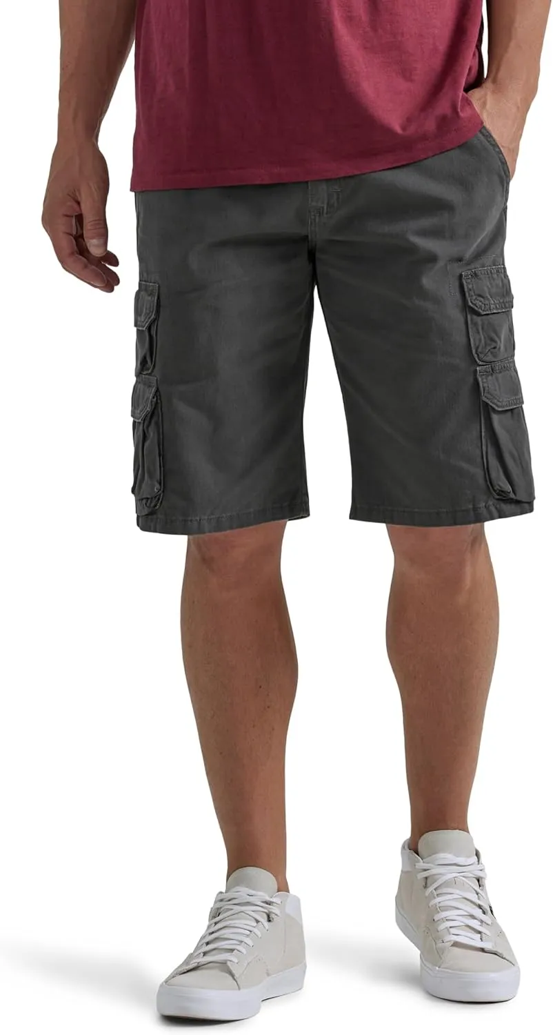 Wrangler Authentics Mens Premium Twill Cargo Short
