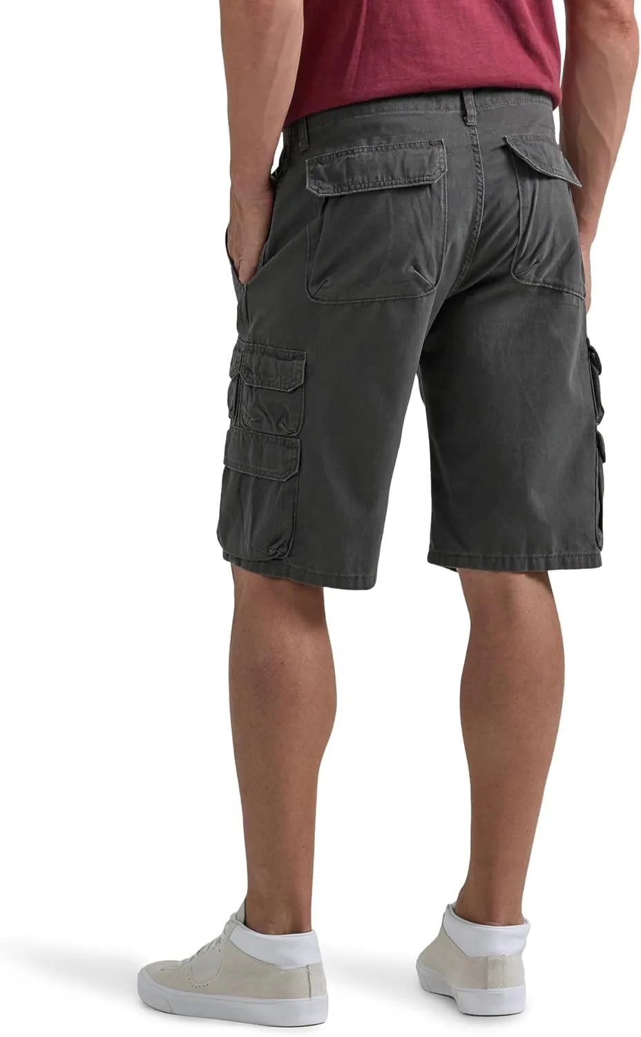Wrangler Authentics Mens Premium Twill Cargo Short