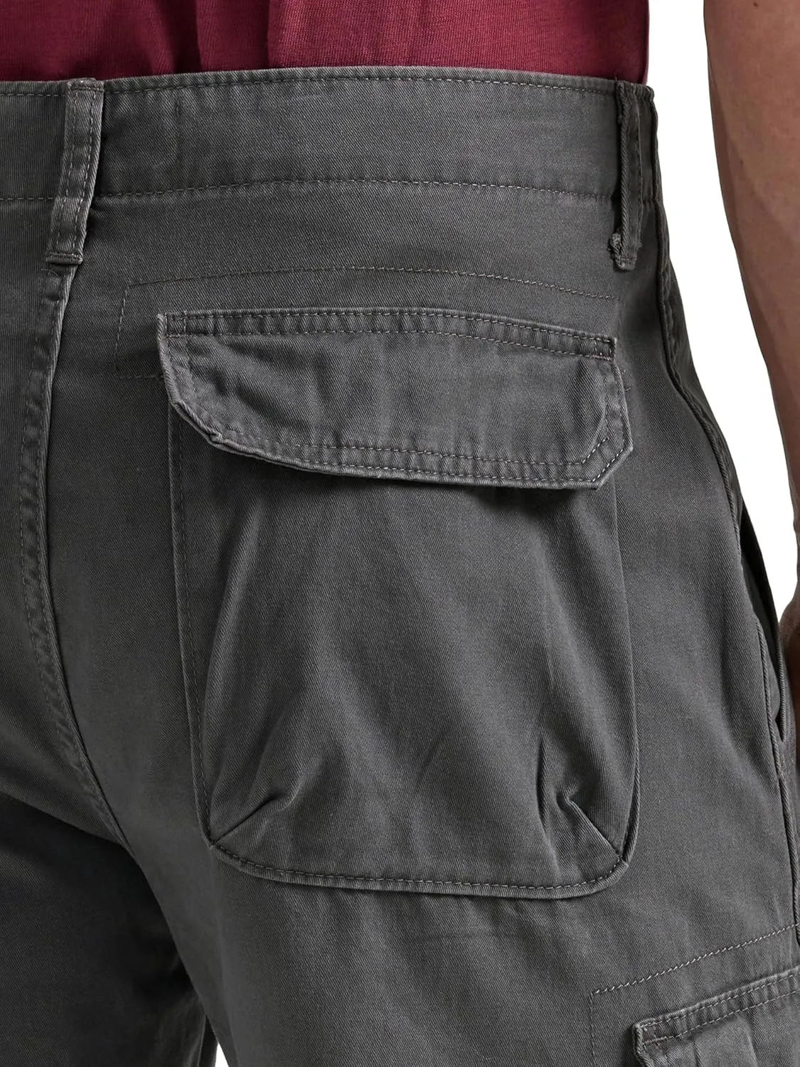 Wrangler Authentics Mens Premium Twill Cargo Short
